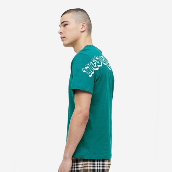 “Never Better” H&M Men's Small S Graphic Tee Shirt Graffiti Spellout Crew Neck - Picture 2 of 6